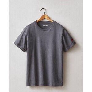 American Giant T-Shirt Mens Small Gray Vintage Crew Tee Cotton Short Sleeve NEW